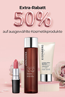 Extra-Rabatt 50 % auf ausgewählte Kosmetikprodukte