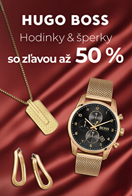 Hodinky a šperky Hugo Boss so zľavou až 50 %