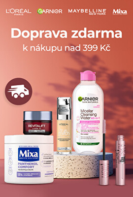 Garnier, L'Oréal Paris, Maybelline a Mixa - doprava zdarma nad 399 Kč