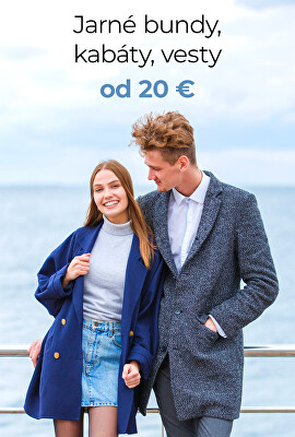 Jarné bundy, kabáty, vesty od 20 €