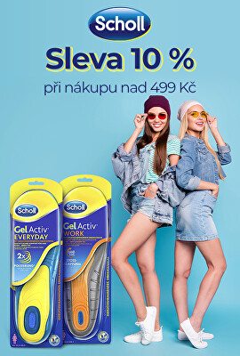 Scholl -10 % nad 499 Kč