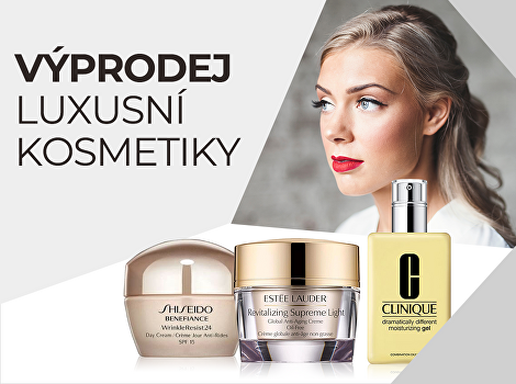Výprodej luxusní kosmetiky