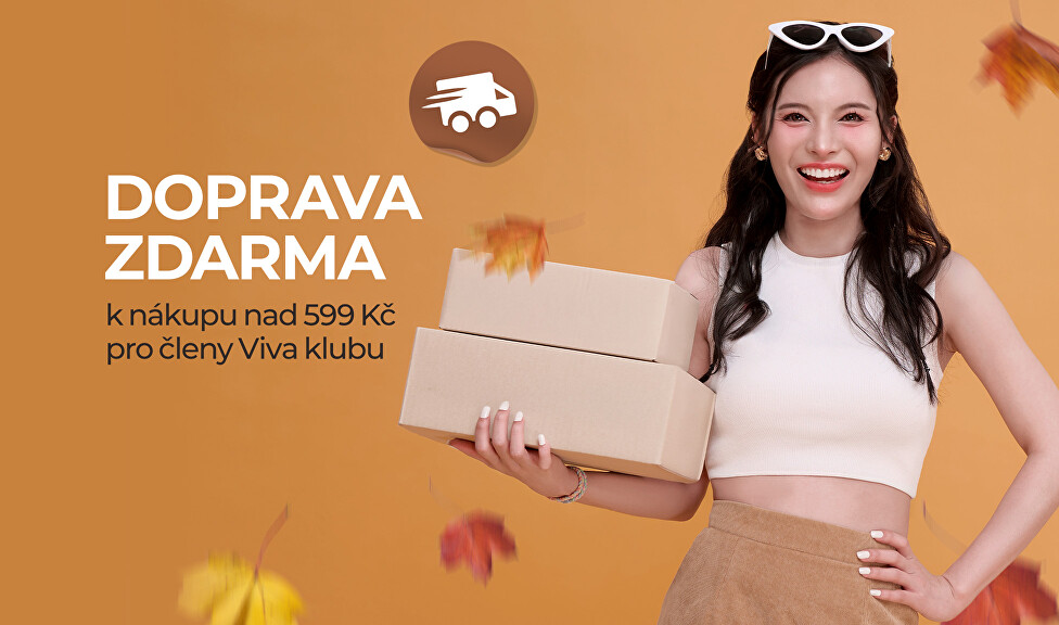 Doprava ZDARMA nad 599 Kč | pouze pro členy Viva klubu