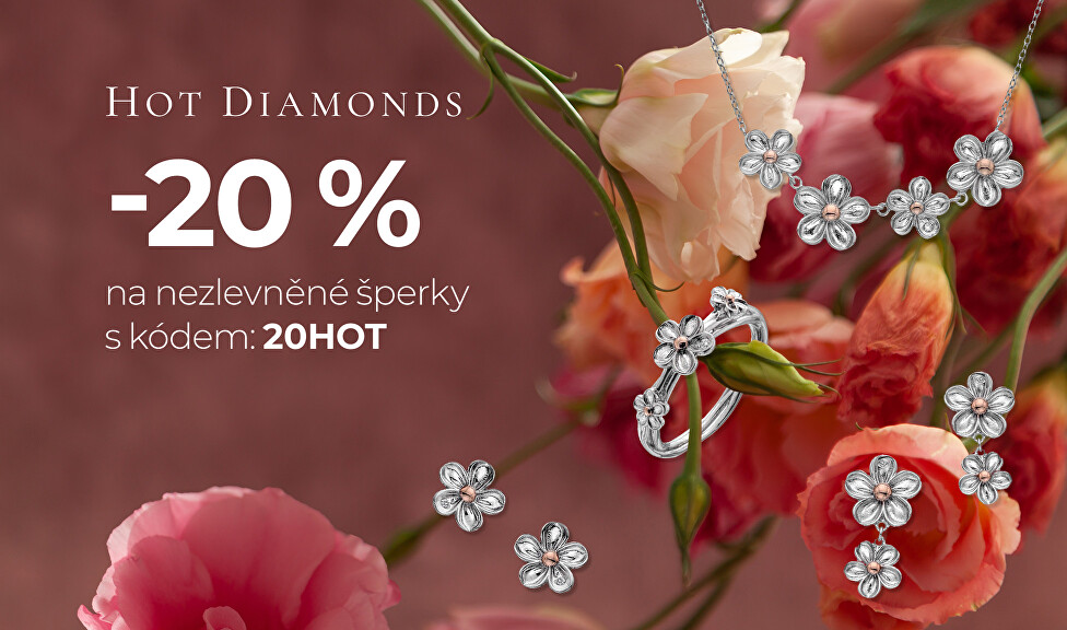 Šperky Hot Diamonds se slevou 20 %