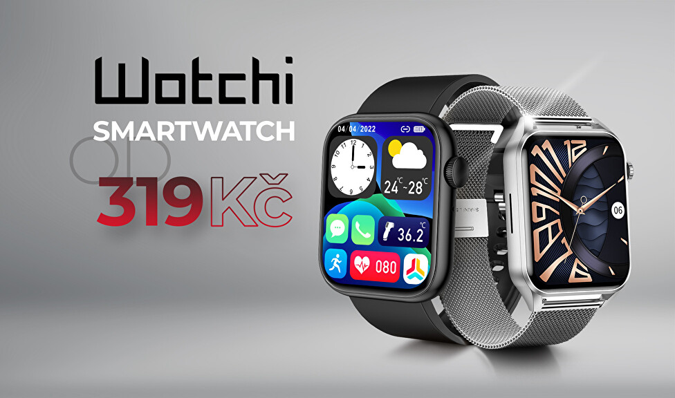 Wotchi - smartwatch od 319 Kč