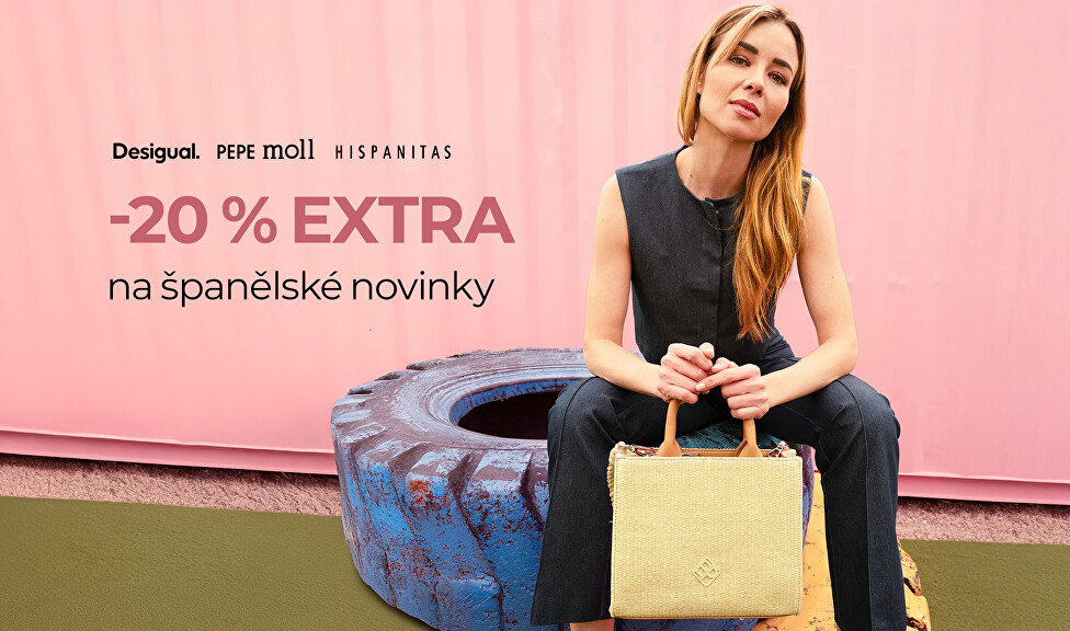 EXTRA -20 % na španělské novinky