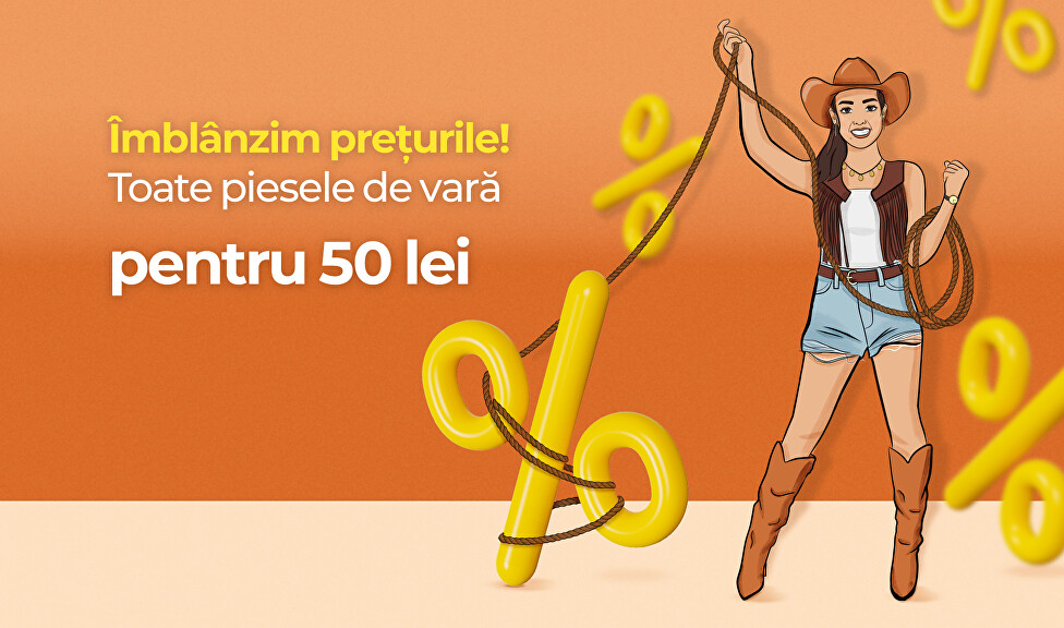 Toate piesele de vară pentru 50 RON