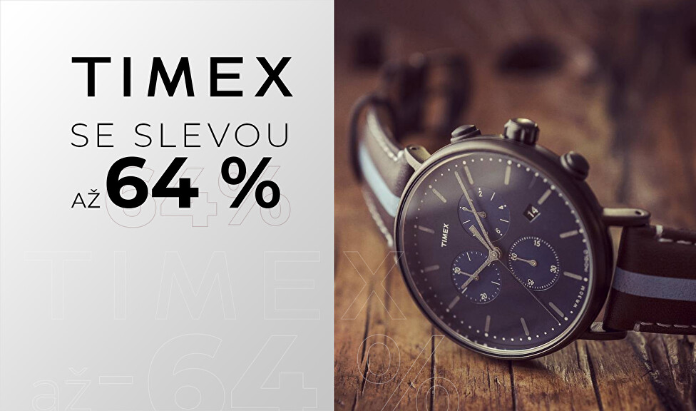 Hodinky Timex se slevou až 69 %