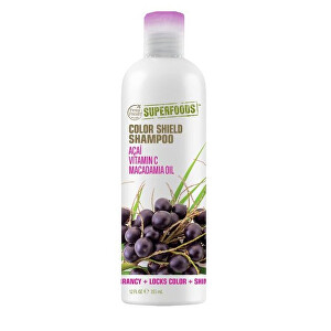 SUPERFOODS Color Shield šampón - acai, vitamín C a makadamový olej 355 ml