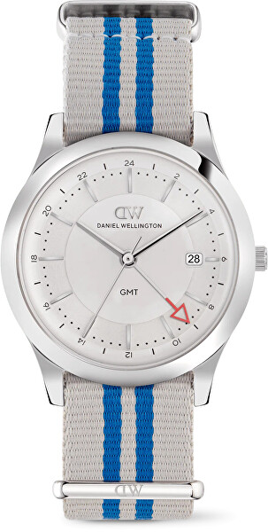 Daniel Wellington Daniel Wellington Pathfinder GMT 39 Rowden Frost-White S DW00100976