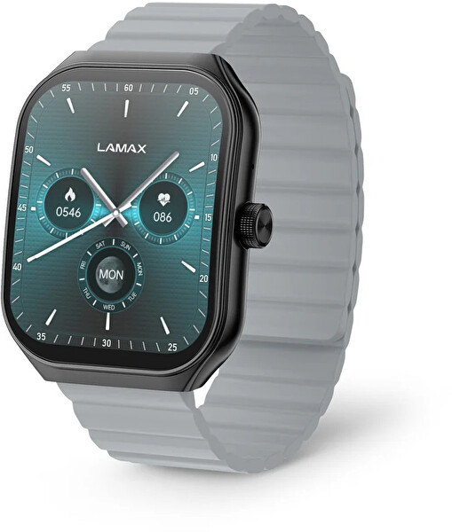 LAMAX Set cadou Flow AMOLED Black 8596687004506 + curea de rezervă