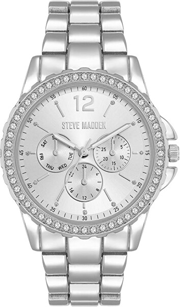 Steve Madden Steve Madden Analógové hodinky SM-8111SVSV