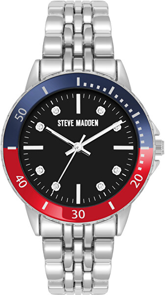Steve Madden Steve Madden Analógové hodinky SM-8115BRSV