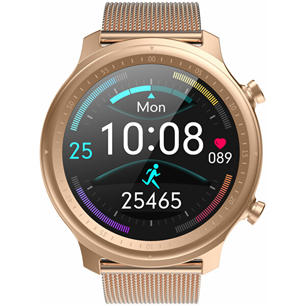 Wotchi Smartwatch W27RG - Rose-Gold Stainless Steel