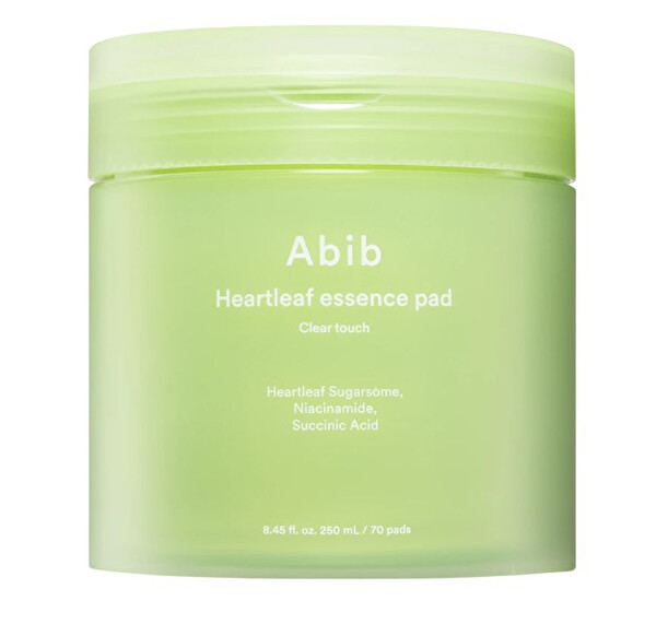 Abib Abib Tonizačné tampóny Clear Touch Heartleaf Essence Pad 70 ks