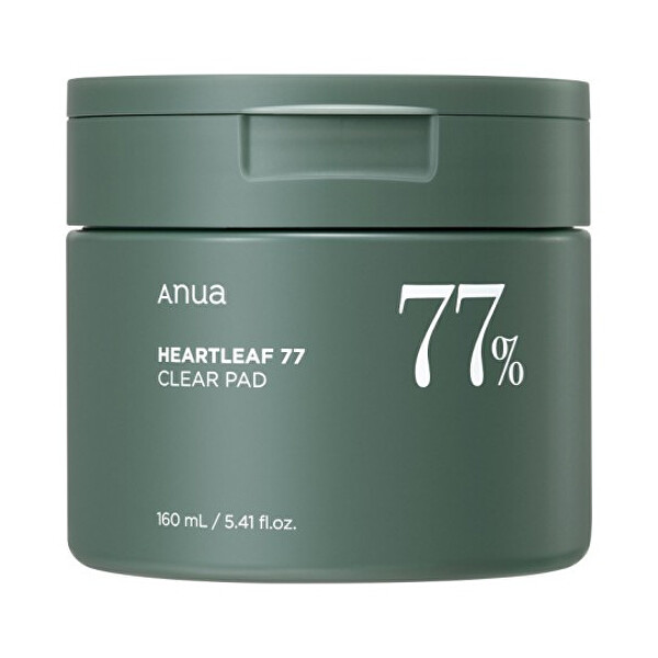 Anua Anua Tonizačné tampóny pre problematickú pleť Heartleaf 77 (Clear Pad) 160 ml