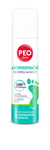 Astrid Astrid Antiperspirant deo sprej na nohy PEO 150 ml