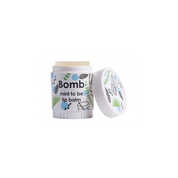 Bomb Cosmetics Hydratační balzám na rty Mint to Be (Lip Balm) 4,5 g