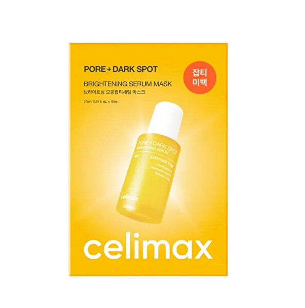 Celimax Celimax Hydrogélová maska Pore+Dark Spot Brightening Serum Mask 10 x 27 ml