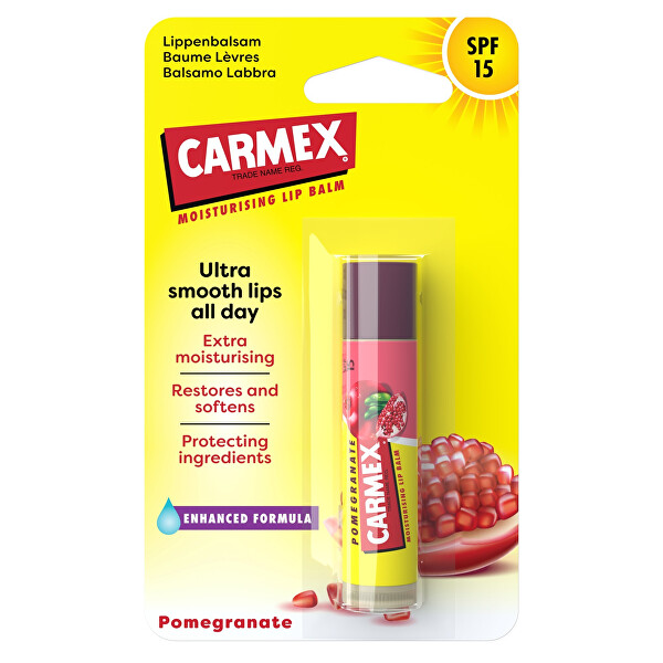Carmex Carmex Hydratačný balzam na pery Granátové jablko Lip Balm 4,25 g