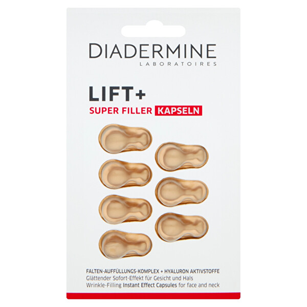 Diadermine Zpevňující kapsle s okamžitým účinkem Lift+ Super Filler 7 ks