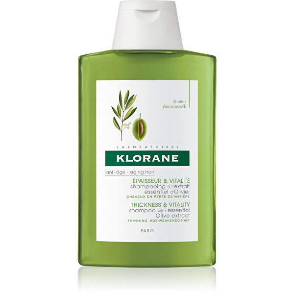 Klorane Šampon pro zralé vlasy Olivy (Age-Weakened Shampoo) 200 ml