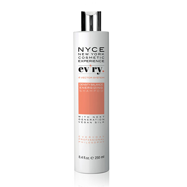 NYCE Veganský šampon pro citlivou pokožku a proti vypadávání vlasů Evry (Density Balance Energizing Shampoo) 250 ml