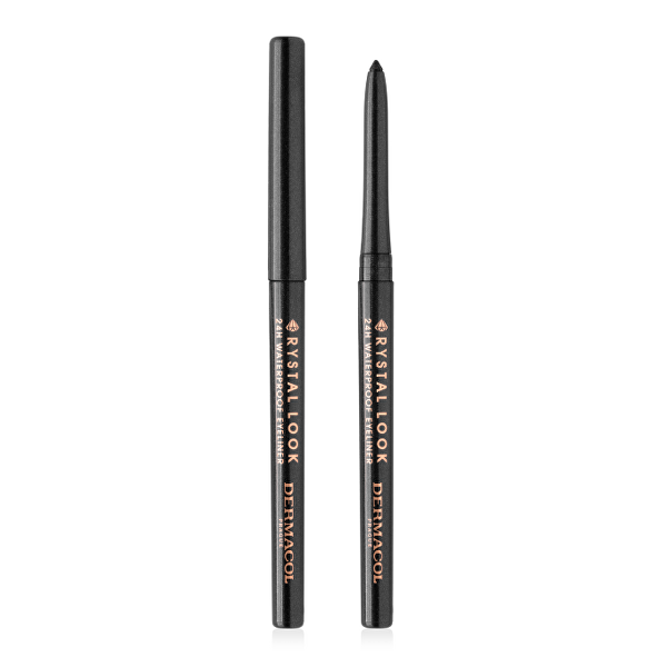 Dermacol Creion retractabil pentru ochi Crystal Look (24H Waterproof Eyeliner) 03 Opal