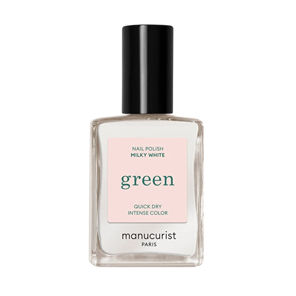 Manucurist Lak na nechty Green Natural Nail Colour 15 ml Milky White