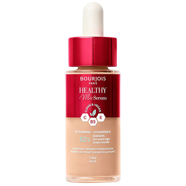 Bourjois Bourjois Ľahký make-up Healthy Mix Radiant Serum Foundation 30 ml 54N Beige
