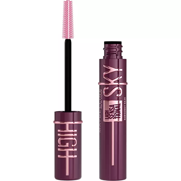 Maybelline Hosszabbító és dúsító szempillaspirál Lash Sensational Sky High Mascara 7,2 ml Burgundy Haze