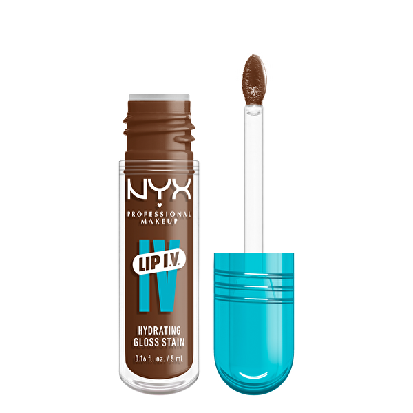 NYX Professional Makeup NYX Professional Makeup Zafarbujúci lesk na pery Lip IV Hydrating Gloss Stain 5 ml 03 Splash N Spice