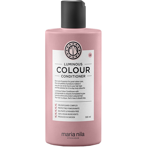 Maria Nila Rozjasňující a posilující kondicionér pro barvené vlasy bez sulfátů a parabenů Luminous Colour (Conditioner) 100 ml