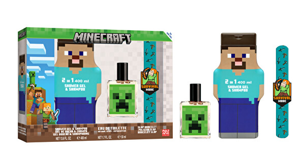 EP Line EP Line Darčeková sada s náramkom Minecraft