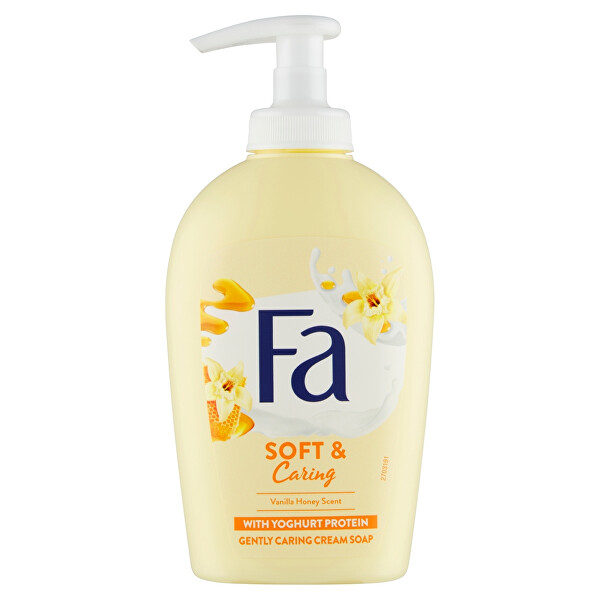 Fa Tekuté mýdlo Soft & Caring Vanilla Honey Scent (Gently Caring Cream Soap) 250 ml