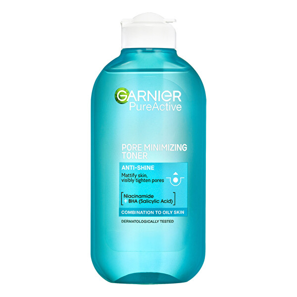 Garnier Garnier Tonic purificator anti-strălucire și pentru pori dilatați Pure 200 ml