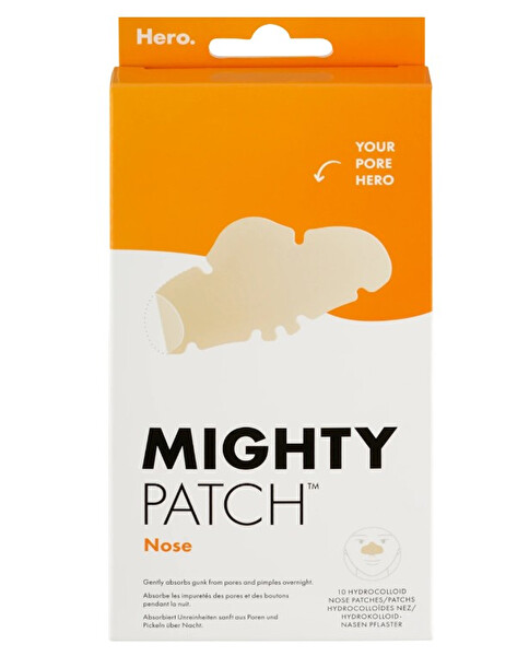 Hero. Hero. Náplasti na nedokonalosti pleti Mighty Patch Nose 10 ks