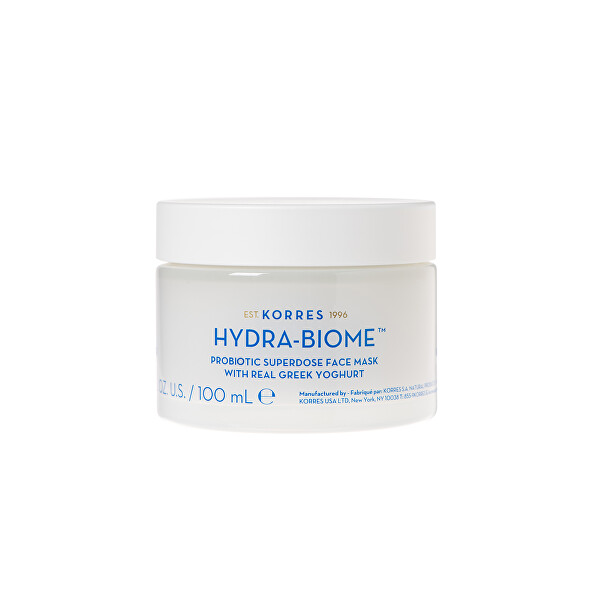 Levně Korres Hydratační pleťová maska Greek Yoghurt Hydra-Biome™ Probiotic Superdose (Face Mask) 100 ml
