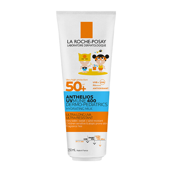 La Roche Posay Gyermek fényvédő krém Anthelios SPF 50+ (Hydrating Milk) 250 ml