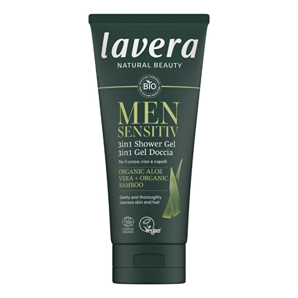 Lavera Lavera Pánsky sprchový gél Sensitive 3v1 200 ml