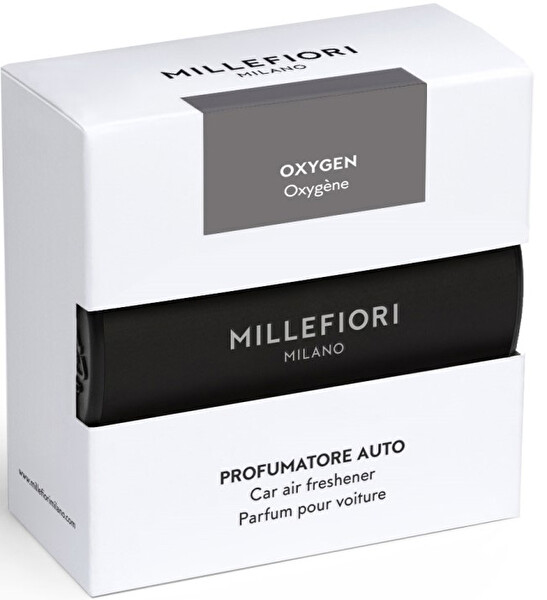 Millefiori Milano Millefiori Milano Vôňa do auta Classic Oxygen - čierna
