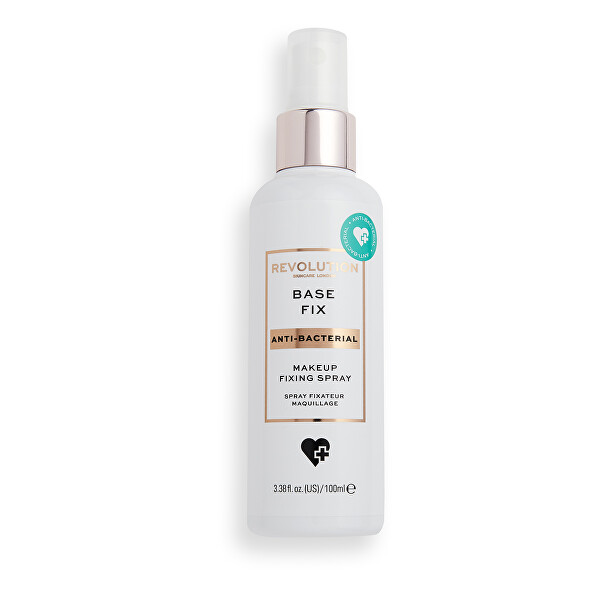 Revolution Skincare Fixační sprej na make-up Anti-Bacterial Base Fix (Make-Up Fixing Spray) 100 ml