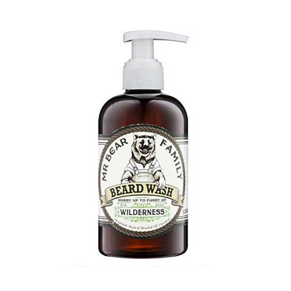 Levně Mr. Bear Šampon na vousy Wilderness (Beard Wash) 250 ml