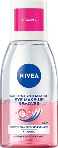 Nivea Nivea Dvojfázový odličovač očí a vodeodolného make-upu (Caring Eye Make-Up Remover) 125 ml