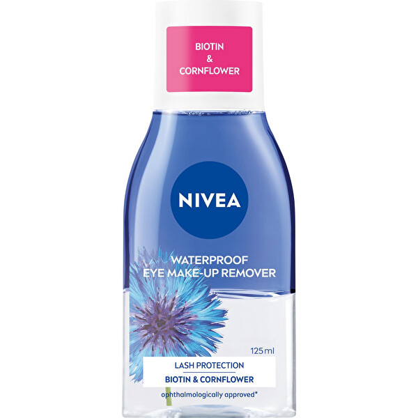 Nivea Nivea Demachiant pentru ochi și machiaj rezistent la apă Mușețel (Waterproof Eye Make-Up Remover) 125 ml
