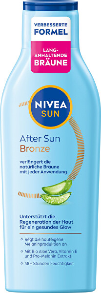 Nivea Zvláčňujúce mlieko po opaľovaní podporujúce opálenie After Sun Bronze (Lotion) 200 ml