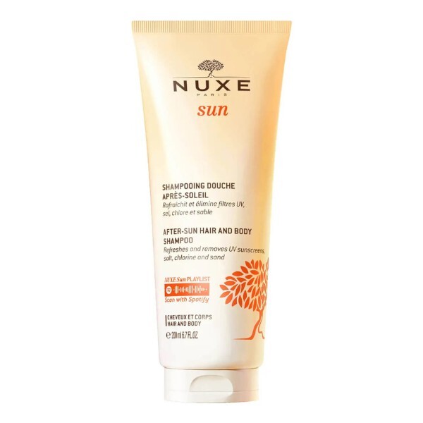 Nuxe Nuxe Šampón po opaľovaní na telo a vlasy Sun (After-Sun Hair & Body Shampoo) 200 ml