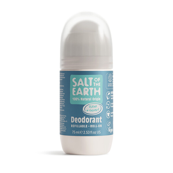 Salt Of The Earth Prírodný guličkový dezodorant Ocean & Coconut Deo Roll-on 75 ml