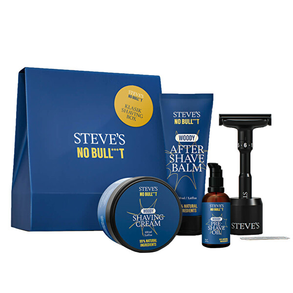 Steve's Steve's Darčeková sada Klasik Shaving Box