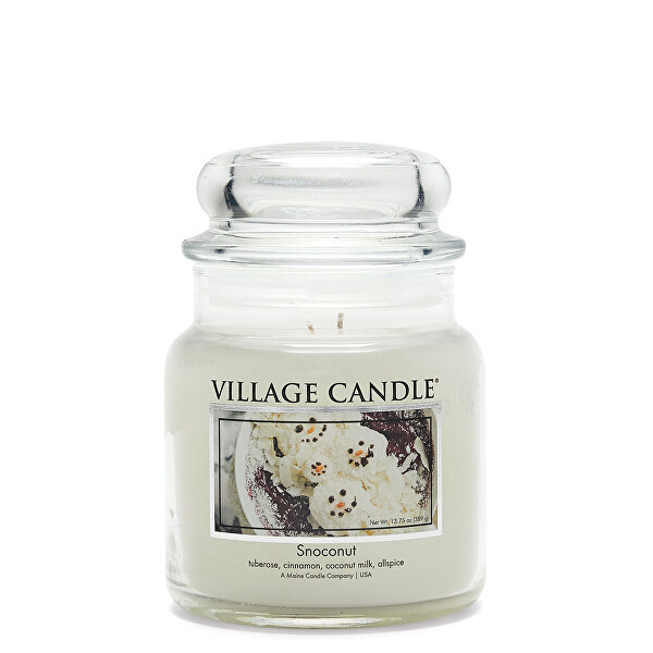 Village Candle Vonná svíčka ve skle Snoconut 389 g